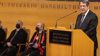 Ο Πρόεδρος της Κύπρου Νίκος Αναστασιάδης σε ομιλία του στη Θεσσαλονίκη