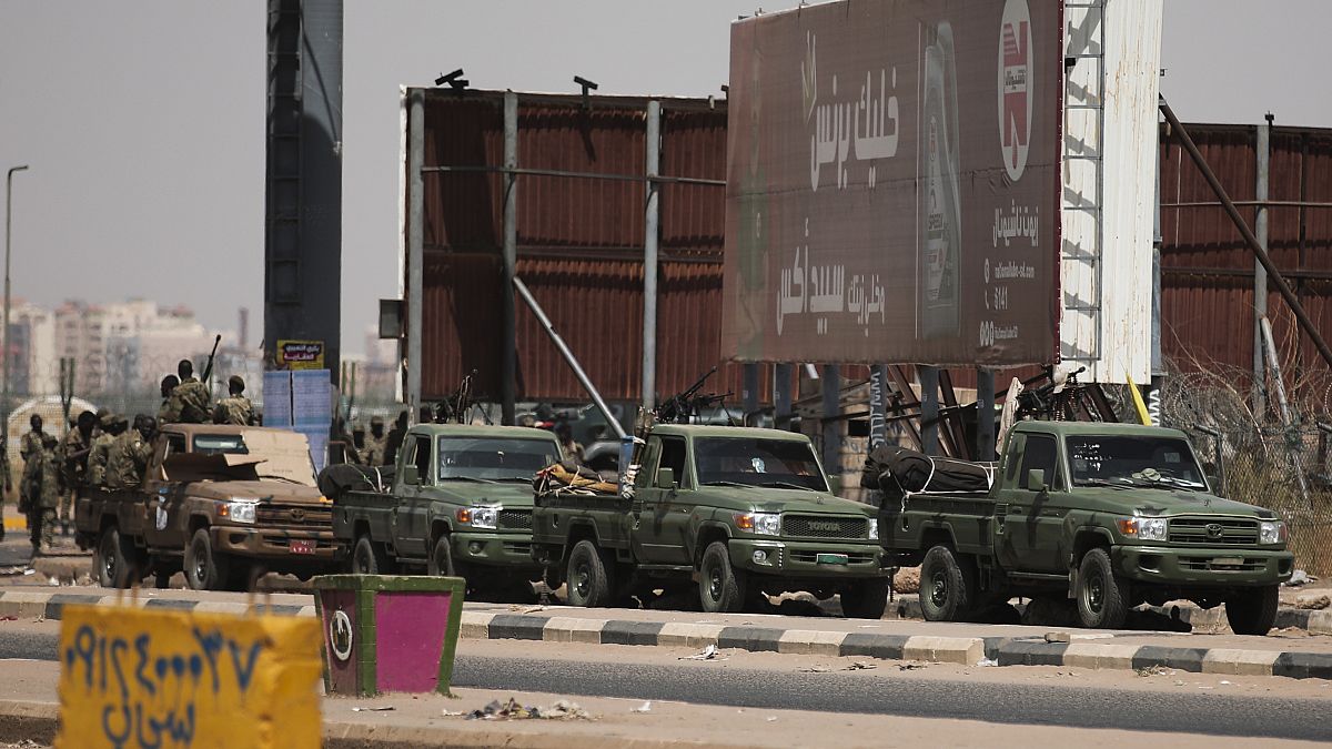 القوات العسكرية السودانية في الخرطوم