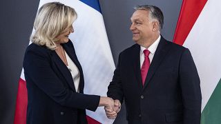 Orbán Viktor fogadta Marine Le Pent - Budapest, 2021. október 26.