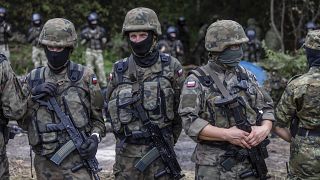 Lengyel katonák sérültek meg a belarusz határon 