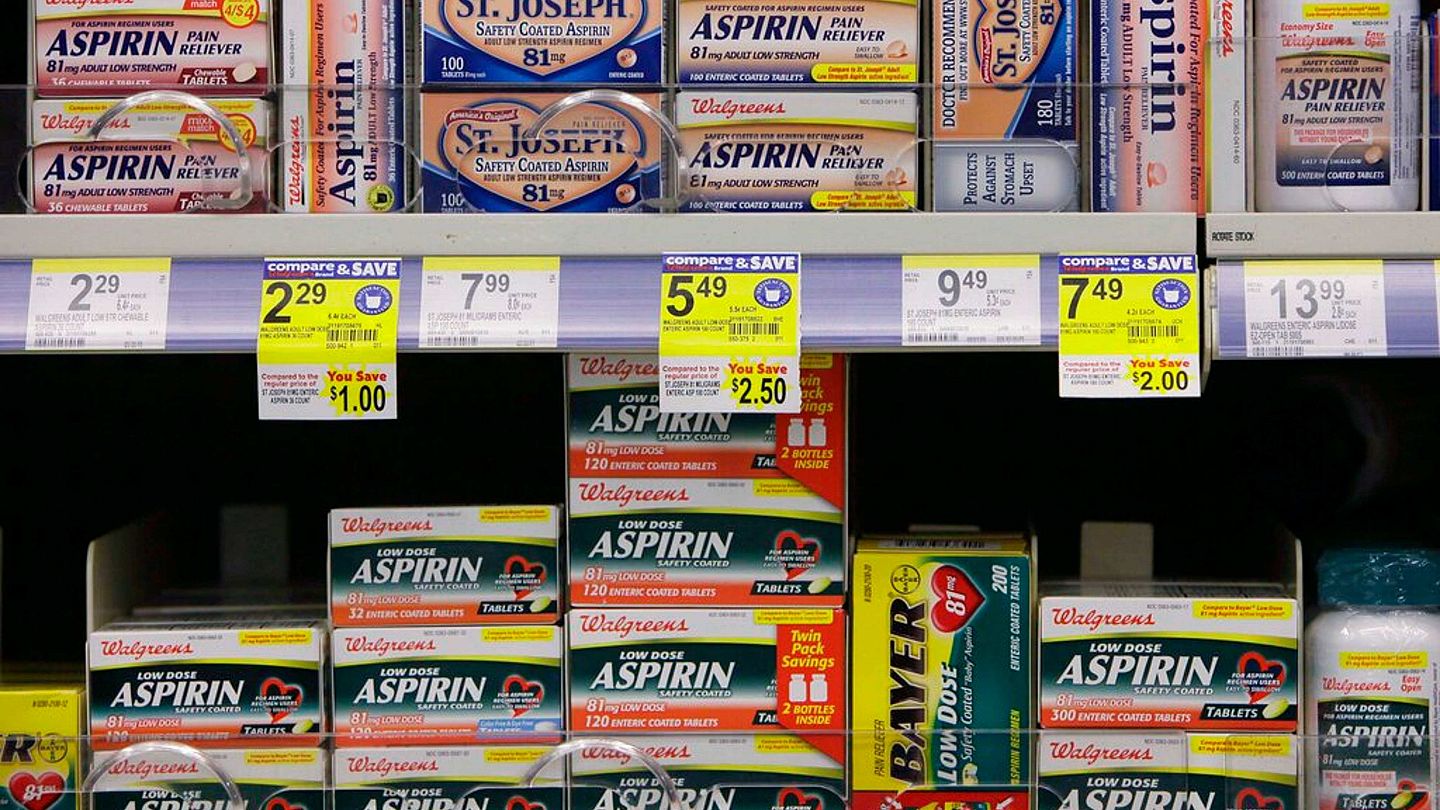 kalp sağlığı için asprin