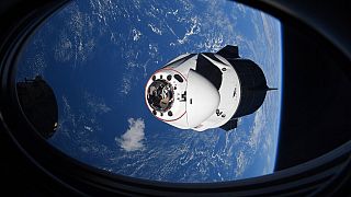 SpaceX Crew Dragon kapsülü Uluslararası Uzay İstasyonu'na yaklaşırken