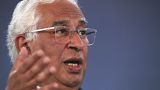 Portugal's Prime Minister Antonio Costa speaks during a media conference at an EU summit in May.