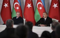 Cumhurbaşkanı Recep Tayyip Erdoğan ve Azerbaycan Cumhurbaşkanı İlham Alliyev