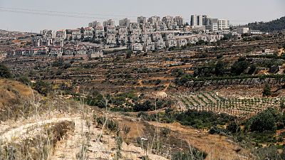 مستوطنة عفرات الإسرائيلية الواقعة على الأطراف الجنوبية لمدينة بيت لحم بالضفة الغربية المحتلة.