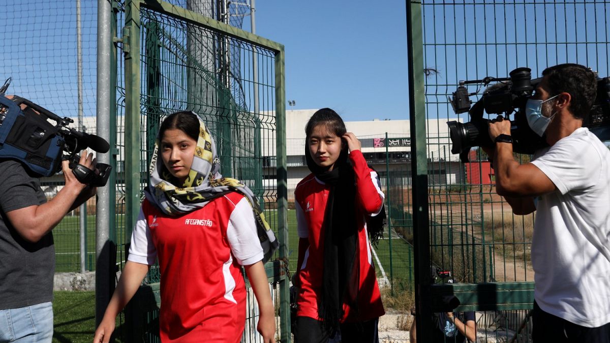 زنان فوتبالیست افغان 