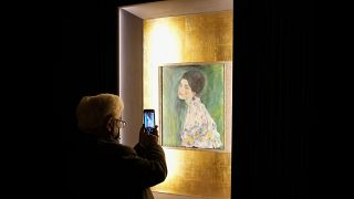 Найденный "Портрет женщины" Густава Климта выставлен в Риме