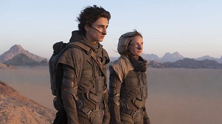 Dune places Timothee Chalamet and Rebecca Ferguson in planetary danger