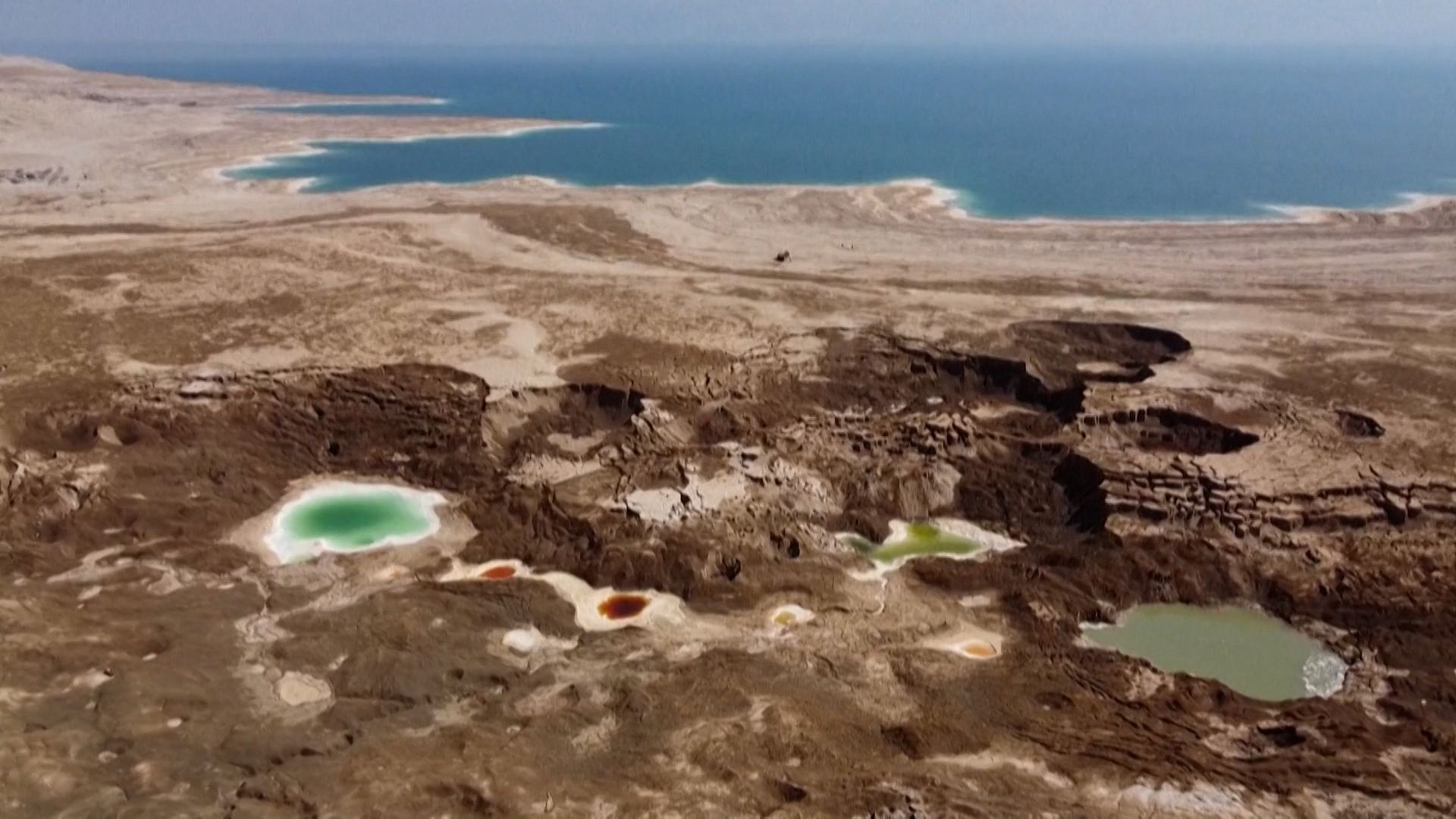 In pictures: famous Dead Sea recedes further each year