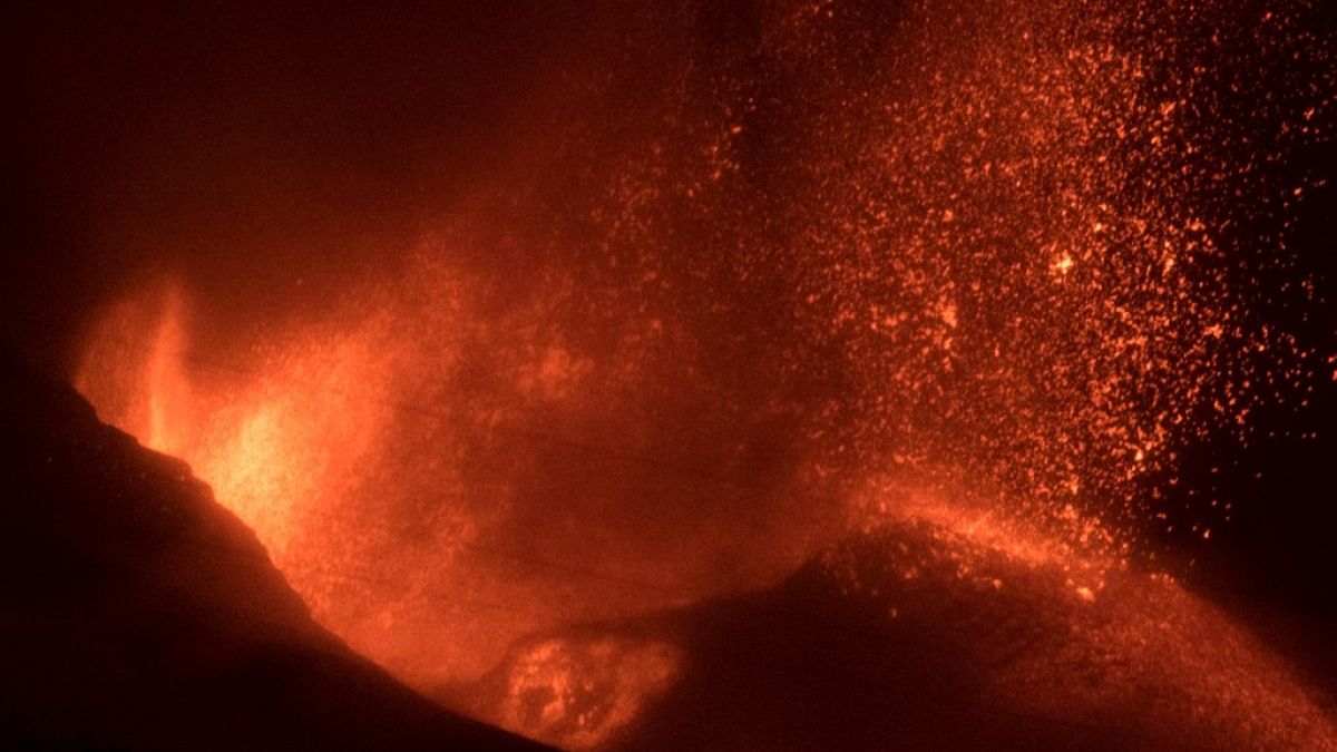 Eruption du volcan Cumbre Vieja