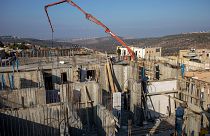 شهرکهای یهودی نشین در حال ساخت در کرانه باختری