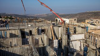 شهرکهای یهودی نشین در حال ساخت در کرانه باختری