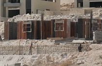 Colonie en construction en Cisjordanie occupée, octobre 2021 