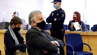 El extesorero del Partido Popular, Luis Bárcenas, ante el tribunal en una imagen de archivo