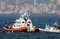 Archivio: migranti arrivano al porto di Palermo - Settembre 2020