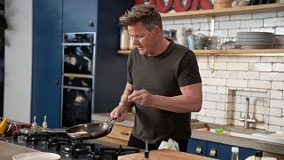 Gordon Ramsay prepares tuna katsu from his brand new 10-minute cookbook