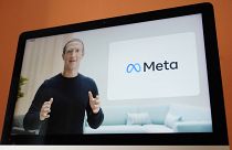 Mark Zuckerberg durante la presentación de Meta como nueva identidad corporativa