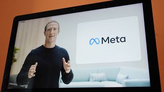 Mark Zuckerberg durante la presentación de Meta como nueva identidad corporativa