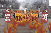 Manifestation d'activistes pour le climat, Glasgow, Écosse, 28 octobre 2021