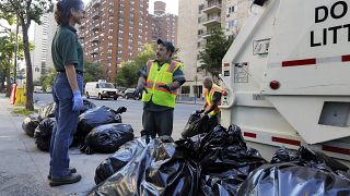 La huelga de los servicios de limpieza convierte Nueva York en un vertedero