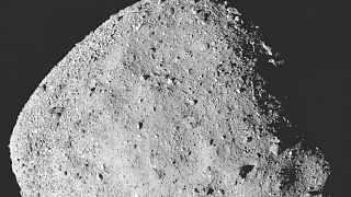 عکس یک سیارک تهیه شده توسط ناسا در سال ۲۰۱۸