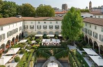 The Four Seasons Hotel in Milan is a former convent.