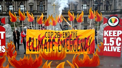 Protesters in Glasgow take to the streets ahead of COP26