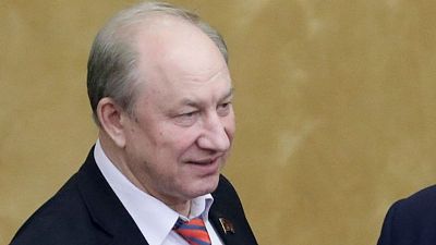 Valeri Rashkin, pictured during a Russian parliament session in March 2020.