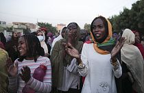 Tüntetők szerdán Kartúmban