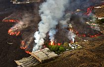 Még hetekig tombolhat a vulkán La Palma szigetén
