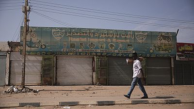 Empty streets in Sudan ahead of planned protest