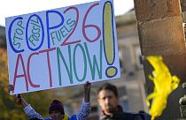 COP26 : des centaines de défenseurs du climat se retrouvent à Glasgow en Ecosse