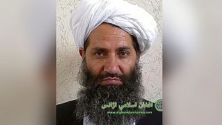 تنها عکس منتشرشده از هبت‌ الله آخوندزاده، رهبر طالبان