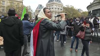 Sudanese rally in Paris to denounce military coup