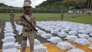 Droga incautada en Panamá