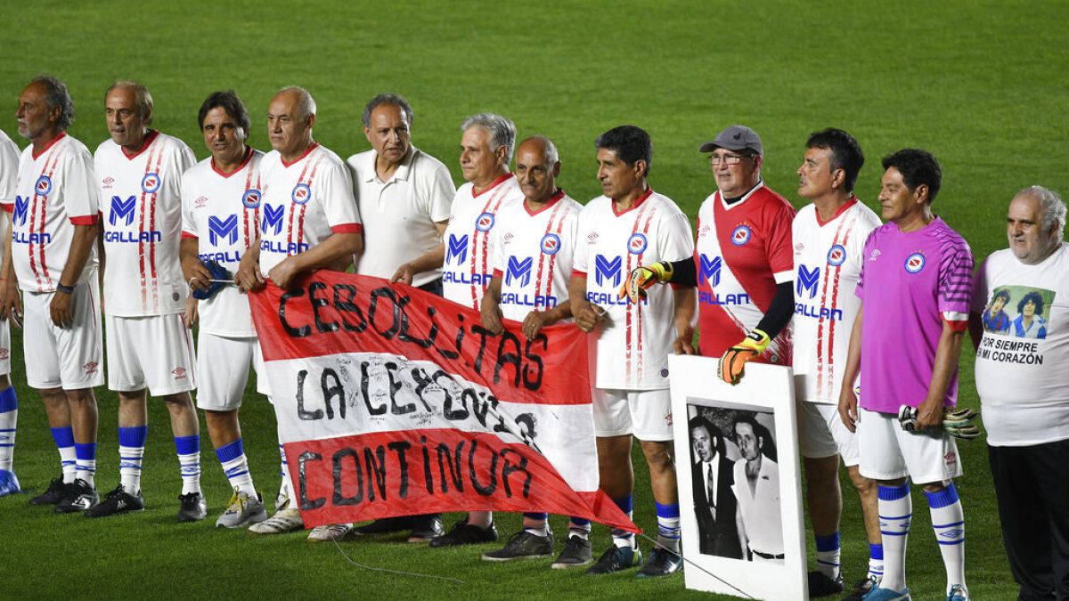 Maradona'nın Los Cebollitas'tan takım arkadaşları