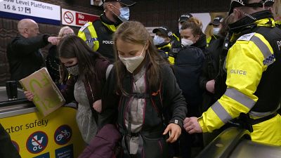Greta Thunberg in Glasgow