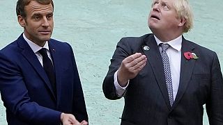 Não saiu fumo branco da reunião entre Macron e Johnson