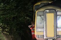 Two passenger trains collided in Salisbury