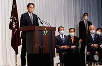 اعلام پیروزی نخست وزیر ژاپن در انتخابات پارلمانی