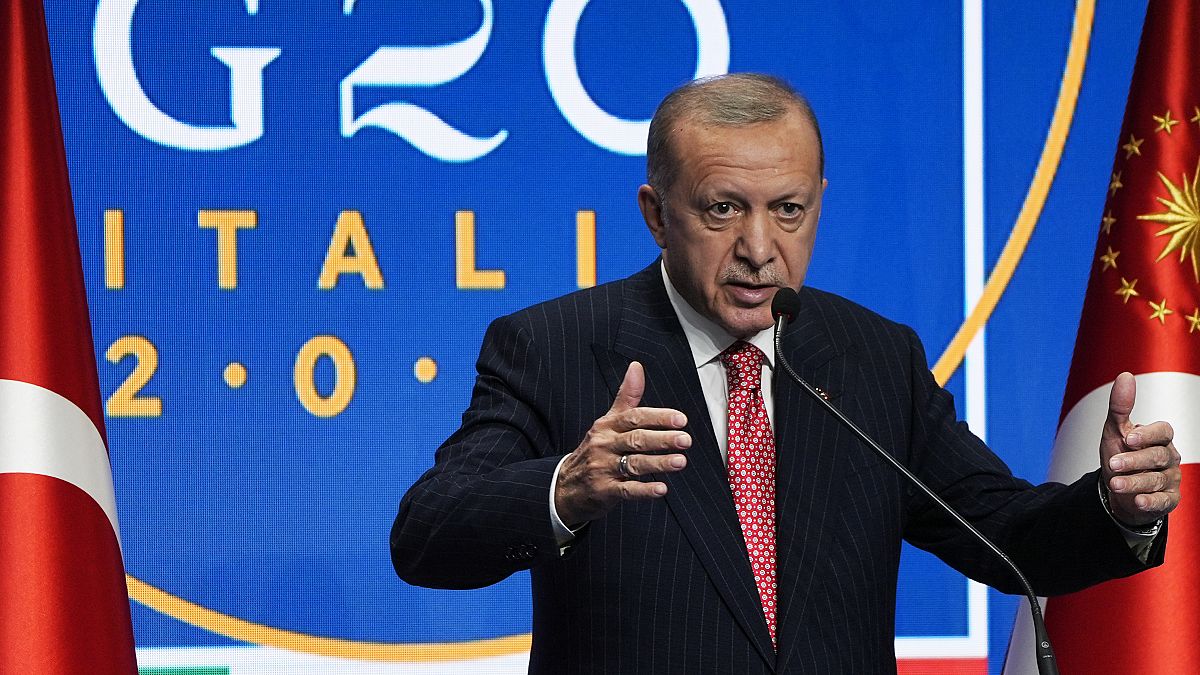 Turkey's President Recep Tayip Erdogan