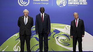 African leaders arrive at the COP 26 summit