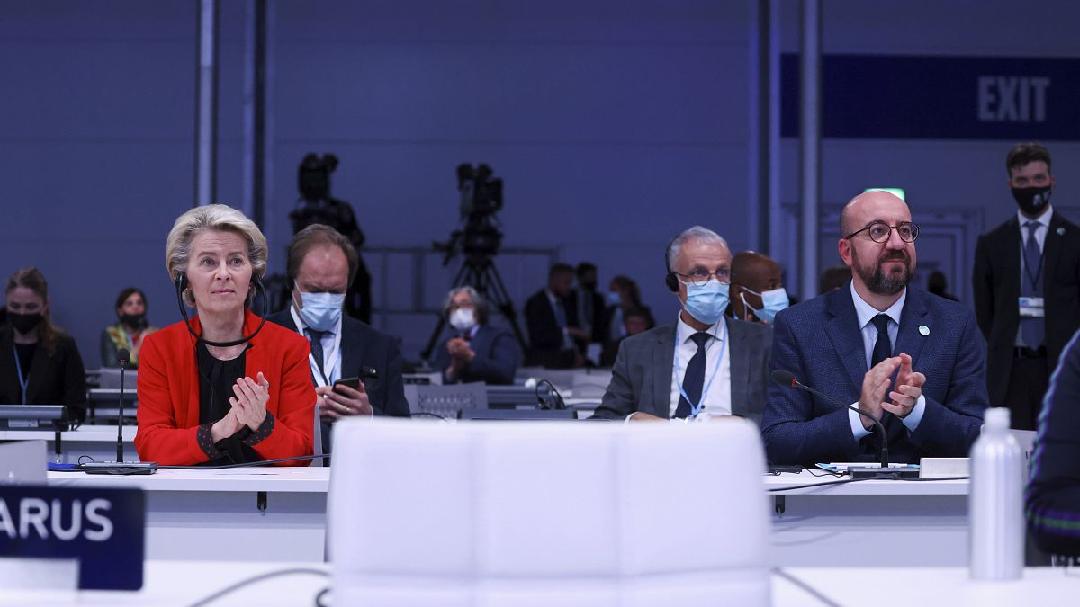 COP26: Ούρσουλα Φον Ντερ Λάιεν και Σαρλ Μισέλ εκπροσωπούν την Ευρωπαϊκή Ένωση 