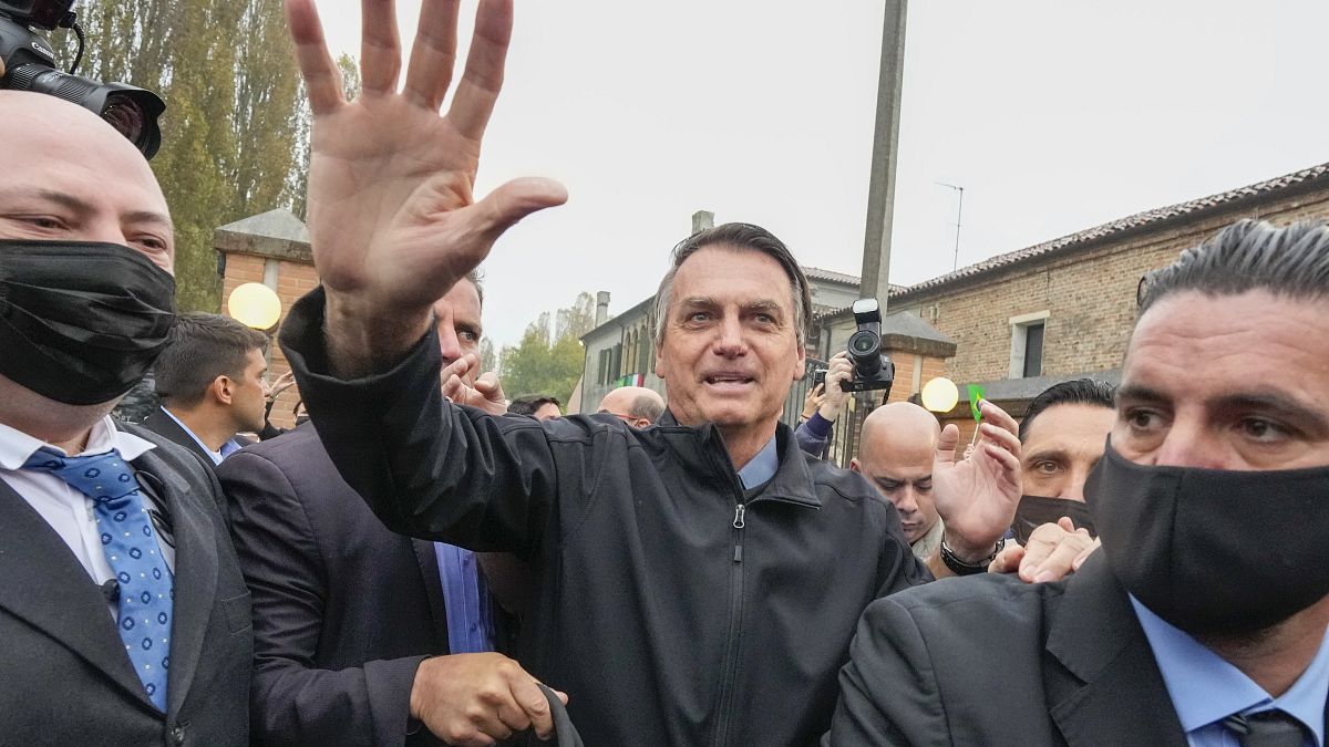Jair Bolsonaro em Itália