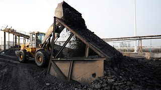 فعالیت ماشین‌آلات در یک معدن زغال سنگ چین 
