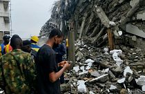 انهيار مبنى في نيجيريا