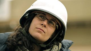 Bingazi'de kadın AFP muhabiri (arşiv)