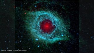 تصویر منتشر شده ازسحابی «چشم خدا» از ناسا