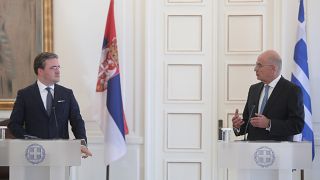 Δηλώσεις των Υπουργών Εξωτερικών Ελλάδας και Σερβίας