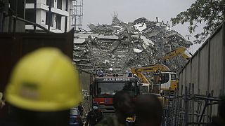 Nigeria building collapse kills at least 16
